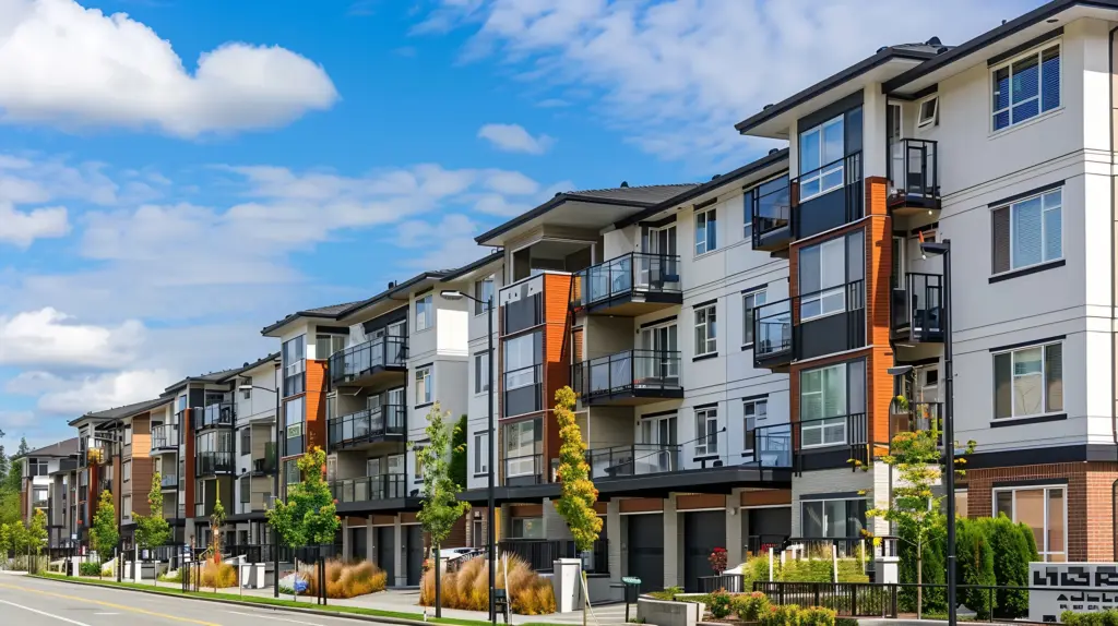 Multi-family apartment community exterior