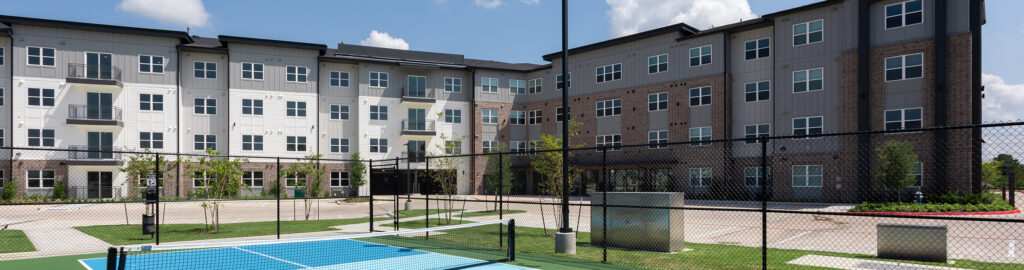 Multi-family apartment community exterior