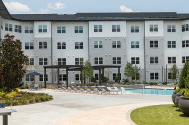 Multi-family apartment community exterior